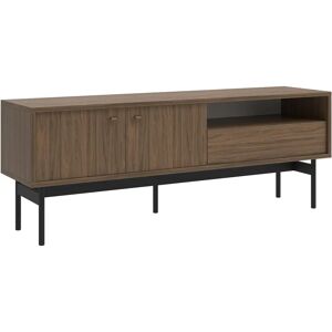 Selsey Nussbaum-Carini TV-möbel - 154cm - Modern industriell design Selsey Nussbaum-Carini TV-möbel - 154cm - Modern industriell design