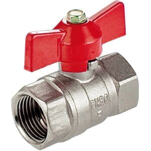 Perfexim 1" BSP Female x Female Water Valve - Nickel Plated Brass Perfexim 1" BSP Female x Female Water Valve - Nickel Plated Brass