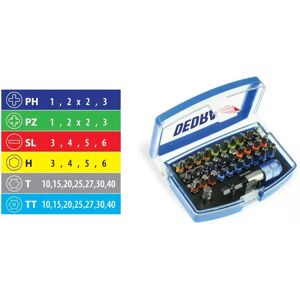 Dedra 18A11S032 Schraubendreher-Bitsatz - 32 Stück Dedra 18A11S032 Schraubendreher-Bitsatz - 32 Stück