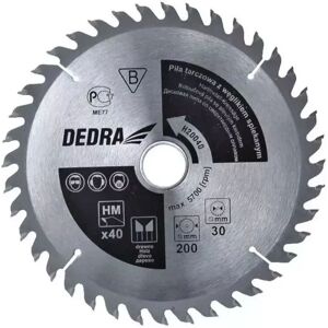 Dedra H20524 Kreissägeblatt - 24 Zähne, 205mm, Hartmetall Dedra H20524 Kreissägeblatt - 24 Zähne, 205mm, Hartmetall