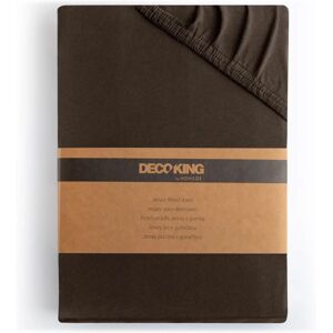 DecoKing Amber Chocolate Brown Fitted Sheet - Bedding DecoKing Amber Chocolate Brown Fitted Sheet - Bedding