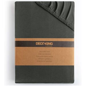 DecoKing Amber Dark Gray Fitted Sheet - Bedding DecoKing Amber Dark Gray Fitted Sheet - Bedding