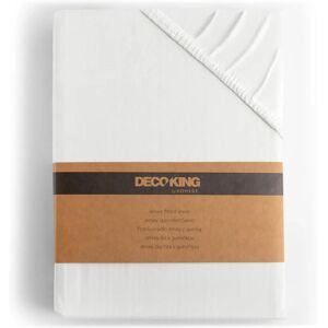 DecoKing Amber White Fitted Sheet - Bedding DecoKing Amber White Fitted Sheet - Bedding