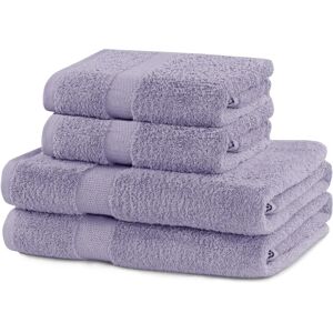 DecoKing Marina Lila 4-teiliges Handtuch-Set DecoKing Marina Lila 4-teiliges Handtuch-Set