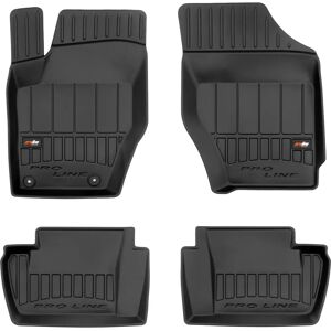 FROGUM C4 Vloermatten - Rubber voor- en achter - Zwart FROGUM C4 Vloermatten - Rubber voor- en achter - Zwart