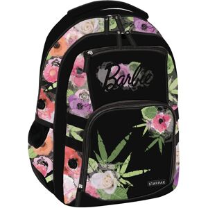Starpak Old Man Rucksack - School Backpack with Barbie & Flowers Starpak Old Man Rucksack - School Backpack with Barbie & Flowers