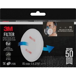 3M Highland 2135PRO1 respirator accessory - Particulate filter 3M Highland 2135PRO1 respirator accessory - Particulate filter