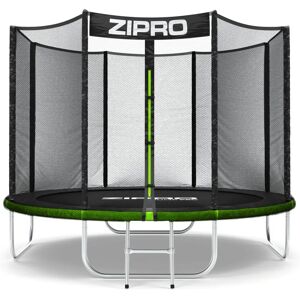 Trampolina Zipro Jump Pro z zewnętrzną siatką bezpieczeństwa 252cm Trampolina Zipro Jump Pro z zewnętrzną siatką bezpieczeństwa 252cm