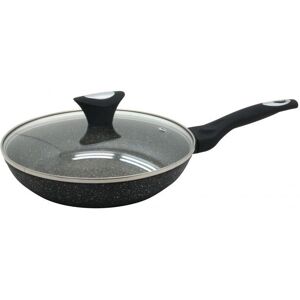 Poêle en granit gris 28cm avec couvercle Klausberg - Publicité Poêle en granit gris 28cm avec couvercle Klausberg - Publicité