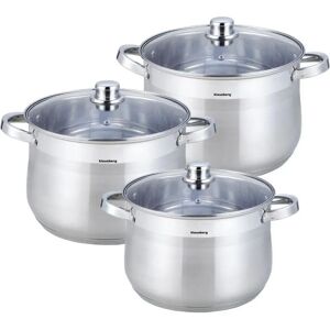 Ensemble de Casseroles Klausberg 7+8.6+10.7L - Ensemble de Poêles - Publicité Ensemble de Casseroles Klausberg 7+8.6+10.7L - Ensemble de Poêles - Publicité