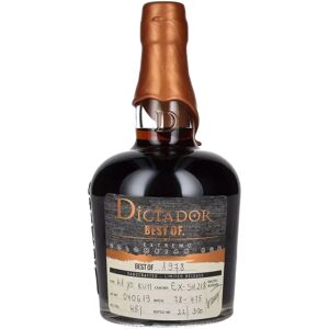 Dictador 41 jaar Limited Editie - Colombiaanse Rum Dictador 41 jaar Limited Editie - Colombiaanse Rum