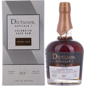 Dictador CAPITULO I 24 Jaar Oud Sherry Fust Rum - Rum Dictador CAPITULO I 24 Jaar Oud Sherry Fust Rum - Rum