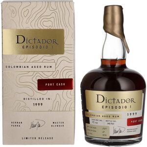 Dictador EPISODIO I 22 Jaar Oud PORT CASK Rum - Limited Edition Dictador EPISODIO I 22 Jaar Oud PORT CASK Rum - Limited Edition