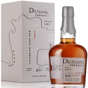 Dictador PÁRRAFO I 19 Years Old PARDO Vintage 2003 - Rum Dictador PÁRRAFO I 19 Years Old PARDO Vintage 2003 - Rum