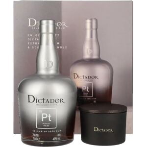 Dictador Platinum Colombiaanse gerijpte Rum - Vanille, Karamel, 0,7L Dictador Platinum Colombiaanse gerijpte Rum - Vanille, Karamel, 0,7L