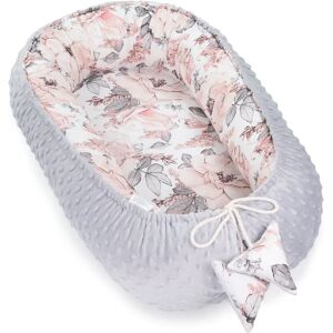 Totsy Baby - KOK103_ROZA_50X90 - 90x50 cm - Gris - Nid bébé - Publicité Totsy Baby - KOK103_ROZA_50X90 - 90x50 cm - Gris - Nid bébé - Publicité