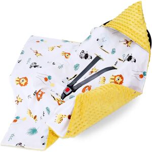 Totsy Baby OTU011_SAFARI_90X90 couverture bébé - Motif Safari - Publicité Totsy Baby OTU011_SAFARI_90X90 couverture bébé - Motif Safari - Publicité
