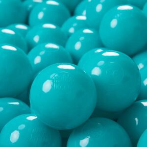 Kiddymoon Turquoise Boules en Plastique 7CM pour Piscine - Type de Produit - Publicité Kiddymoon Turquoise Boules en Plastique 7CM pour Piscine - Type de Produit - Publicité