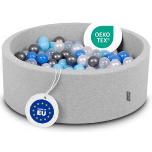 KiddyMoon 90x30cm/200 Kulki Basen na piłki - Pianka, CE, Oeko-Tex KiddyMoon 90x30cm/200 Kulki Basen na piłki - Pianka, CE, Oeko-Tex