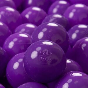 KiddyMoon 700 Fioletowe Miękkie Plastikowe Piłki - Piłki KiddyMoon 700 Fioletowe Miękkie Plastikowe Piłki - Piłki