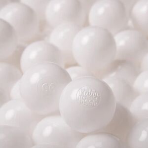 Balles en plastique blanches Kiddymoon 6cm - Jeu sensoriel - Publicité Balles en plastique blanches Kiddymoon 6cm - Jeu sensoriel - Publicité