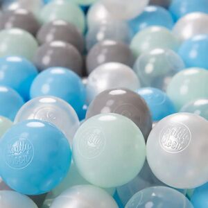 KiddyMoon Balles de Jeu - 100 Balles en Plastique Colorées - Publicité KiddyMoon Balles de Jeu - 100 Balles en Plastique Colorées - Publicité
