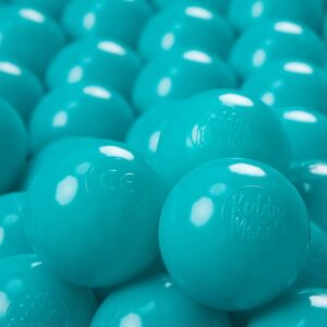 Ballons en plastique Kiddymoon - Turquoise - 6cm - Accessoires piscine - Publicité Ballons en plastique Kiddymoon - Turquoise - 6cm - Accessoires piscine - Publicité