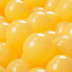 Kiddymoon 1200 Boules en Plastique Colorées pour Piscine - Sûres pour Enfants - Publicité Kiddymoon 1200 Boules en Plastique Colorées pour Piscine - Sûres pour Enfants - Publicité