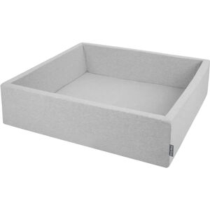 KiddyMoon Piscine à Boules Carrée - 120x30cm, Gris Clair - Piscine pour Bébé - Publicité KiddyMoon Piscine à Boules Carrée - 120x30cm, Gris Clair - Piscine pour Bébé - Publicité