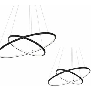 Suspension Milagro Orion Black - LED 53W réglable - Publicité Suspension Milagro Orion Black - LED 53W réglable - Publicité