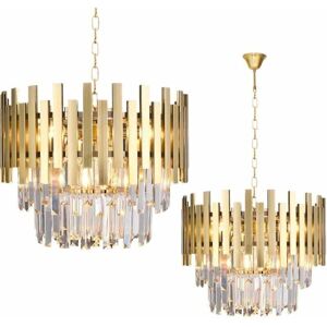 Milagro Gold Aspen Hängeleuchte - Luxuskronleuchter Milagro Gold Aspen Hängeleuchte - Luxuskronleuchter