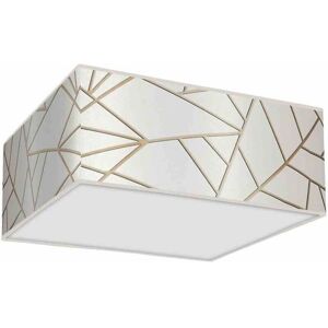 Lampe de plafond Milagro Ziggy Blanc/Or 3xE27 - Type de produit - Publicité Lampe de plafond Milagro Ziggy Blanc/Or 3xE27 - Type de produit - Publicité