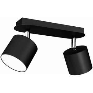 Milagro Dixie Nero - Lampada da Soffitto - Design Minimalista Moderno Milagro Dixie Nero - Lampada da Soffitto - Design Minimalista Moderno