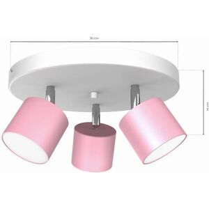 Milagro Pink Dixie Ceiling Lamp - Ceiling Light Milagro Pink Dixie Ceiling Lamp - Ceiling Light