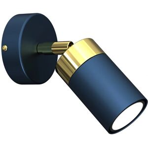 Milagro MLP7717 Vegglampe navy blue/gold - Wall lamp Milagro MLP7717 Vegglampe navy blue/gold - Wall lamp