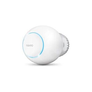 Vanne thermostatique Bluetooth blanche Fibaro - Compatible HomeKit - Publicité Vanne thermostatique Bluetooth blanche Fibaro - Compatible HomeKit - Publicité