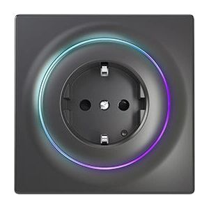Fibaro Walli Steckdose Typ F Schwarz - Z-Wave Plus Fibaro Walli Steckdose Typ F Schwarz - Z-Wave Plus