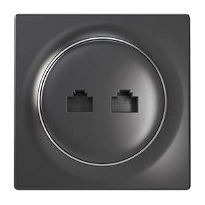 Prise Ethernet Fibaro Walli - Catégorie 6, 2 ports, Design Élégant - Publicité Prise Ethernet Fibaro Walli - Catégorie 6, 2 ports, Design Élégant - Publicité