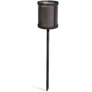 Lanterne en acier noir Cook King - 105cm Torche extérieure et panier de feu - Publicité Lanterne en acier noir Cook King - 105cm Torche extérieure et panier de feu - Publicité