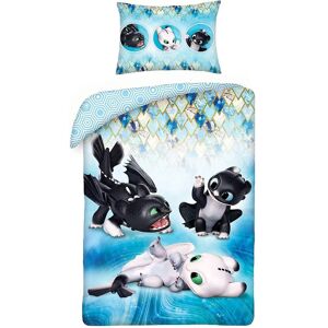 DreamWorks Draak Kinderbeddengoed - Katoen, 100x135cm DreamWorks Draak Kinderbeddengoed - Katoen, 100x135cm