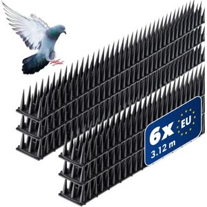KADAX Vogelschutzspitzen Kunststoff Stark 6 Stück - 3,06m KADAX Vogelschutzspitzen Kunststoff Stark 6 Stück - 3,06m