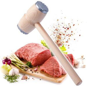 KADAX Wooden Meat Pestle Double Sided Hammer - Meat Pestle KADAX Wooden Meat Pestle Double Sided Hammer - Meat Pestle