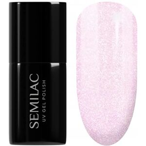 Esmalte de uñas híbrido UV blanco Semilac - 7ml - Duradero y brillante Esmalte de uñas híbrido UV blanco Semilac - 7ml - Duradero y brillante