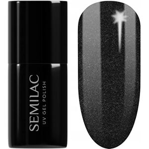 Semilac Esmalte de Uñas Híbrido UV Negro - 7ml - Midnight Date Semilac Esmalte de Uñas Híbrido UV Negro - 7ml - Midnight Date