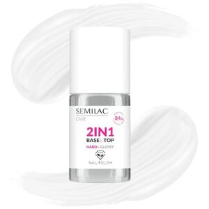 Semilac Base und Top Coat 2 in 1 Hard & Glossy 7ml - Nagellack Über- und Unterlack Semilac Base und Top Coat 2 in 1 Hard & Glossy 7ml - Nagellack Über- und Unterlack
