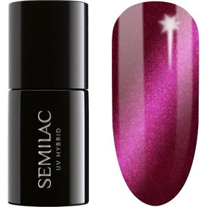 Semilac Rose Effet Soie Hybride Vernis Gel pour Ongles - Vernis en Gel Semilac Rose Effet Soie Hybride Vernis Gel pour Ongles - Vernis en Gel