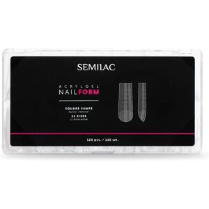 Semilac Accessories Acrylgel Nail Form - Square 120pc Semilac Accessories Acrylgel Nail Form - Square 120pc