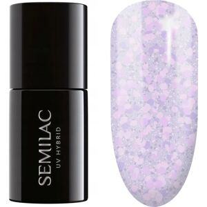 Semilac UV Hybrid Crushed ICE Smalto in Gel per Unghie - Arte Unghie, Durata Lunga, 7ml Semilac UV Hybrid Crushed ICE Smalto in Gel per Unghie - Arte Unghie, Durata Lunga, 7ml