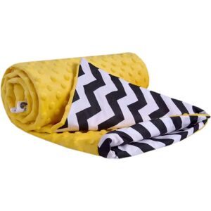 Medi Partners Blanket 75x100 Cotton Minky - Zygzag Yellow - Blanket Medi Partners Blanket 75x100 Cotton Minky - Zygzag Yellow - Blanket