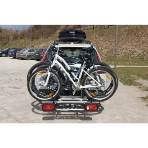 Amos Giro Bagażnik rowerowy - Stal i aluminium 45kg - 3 rowery - 13-pin Amos Giro Bagażnik rowerowy - Stal i aluminium 45kg - 3 rowery - 13-pin